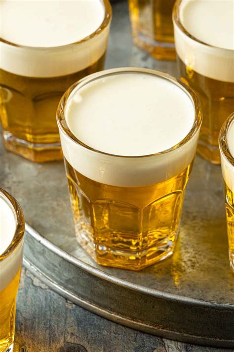 Mini Beer Shots - Another Cocktail Blog