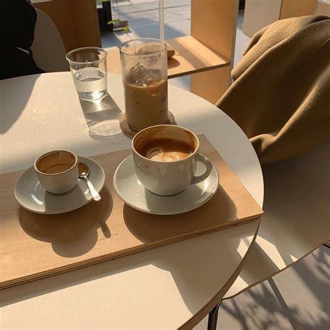 garam_cf | Aesthetic coffee, Coffee shop aesthetic, Cream aesthetic