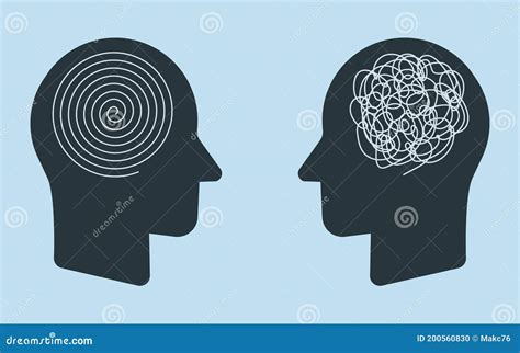 Chaos And Order As A Choice - Pictured As Words Chaos, Order On Doors ...