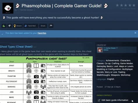 Steam Community :: Guide :: 👻 Phasmophobia | Complete Gamer Guide! 👻 ...
