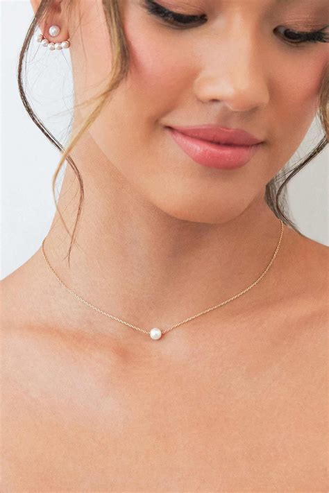 Montauk Necklace | Birdy Grey in 2025 | Pearl wedding accessories ...