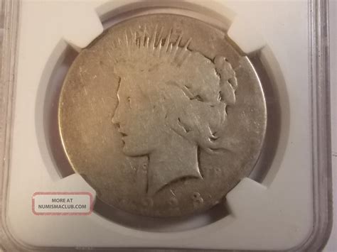 1928 Peace Silver Dollar Ngc Ag 3 - Key Date (dbbx)