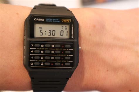 Hands-On With The Casio CA53W-1 Calculator Watch | GearMoose