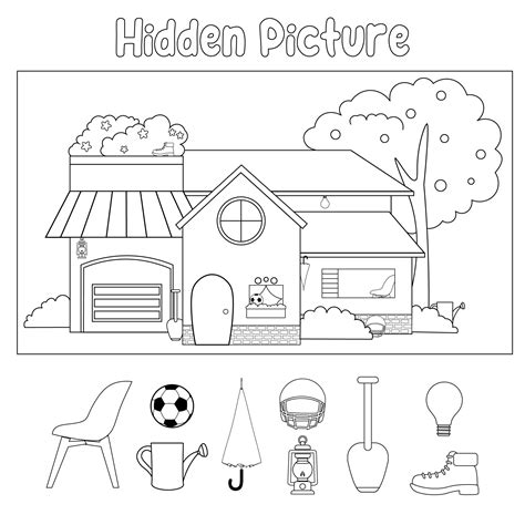 Hidden Object Coloring Pages Printable - Infoupdate.org