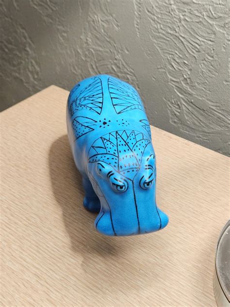 William the Faience Hippopotamus Sculpture by Metropolitan Museum of ...