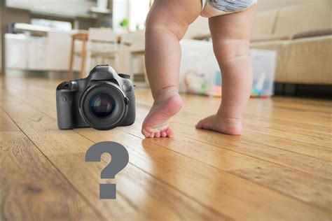 Should we take photos of children taking their first steps?