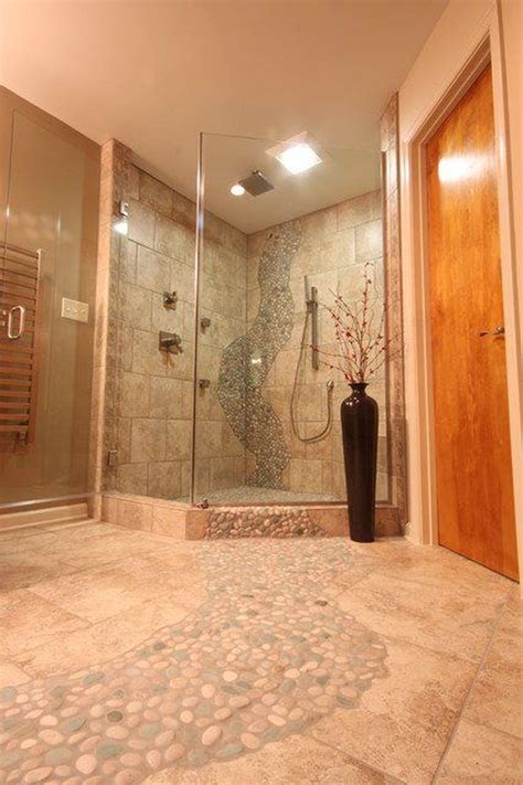 How To Install River Stone Shower Floor at Jett Quong blog