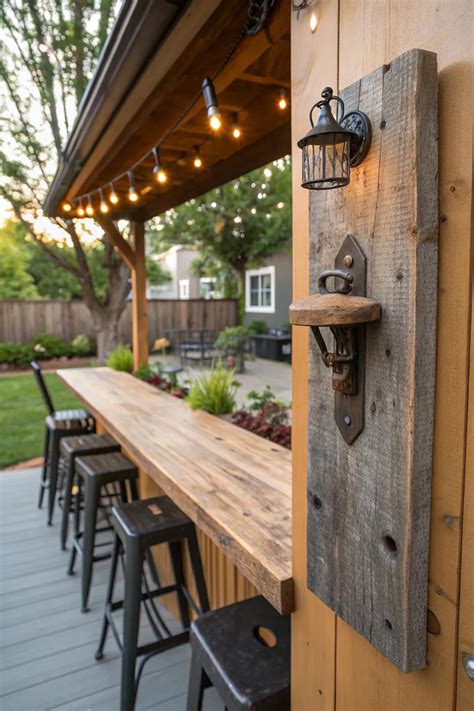 19+ Creative Outdoor Bar Ideas on a Budget