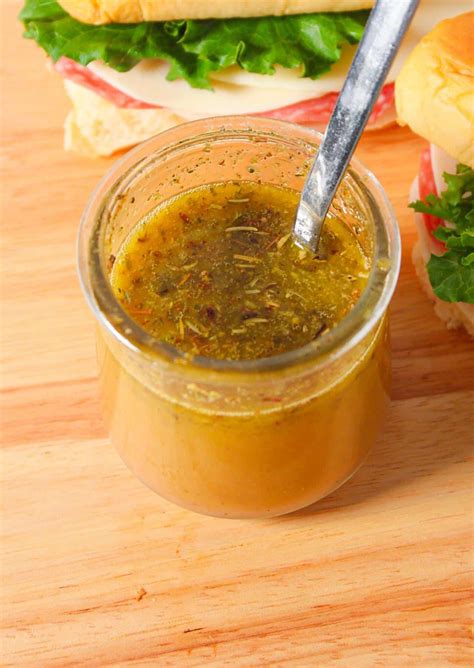 The Best Italian Sub Dressing (Quick and Easy!) - The Balanced Nutritionist