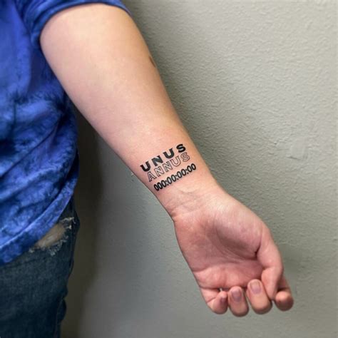 11+ Unus Annus Tattoo Ideas That Will Blow Your Mind!