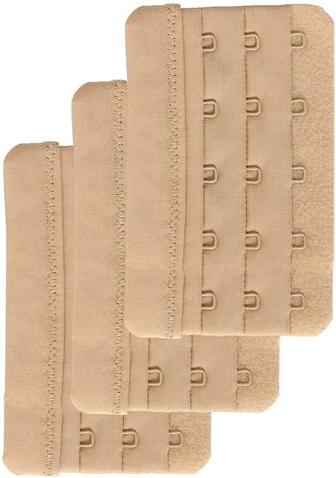 Women's Bra Extender 5 Hook Plus Size Bra Strap Extenders 3pcs-Pack ...