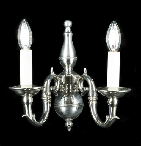 Regency Nickel Set Lights Wall | Westland London