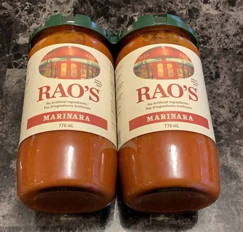 Rao's Marinara Sauce Sizes at Daniel Gilmore blog