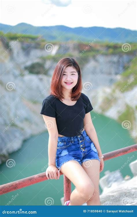 Sport teen thai girl stock photo. Image of vintage, summer - 71859840