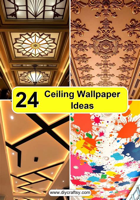 24 Ceiling Wallpaper Ideas to Transform Your Overhead Spaces