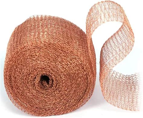 Amazon.com: LFFH Copper Mesh, 99.9% Pure Copper Net Rolls Copper Fill ...