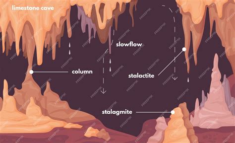 Stalagmite infographie Stalagmites formations colonne de stalactite ...