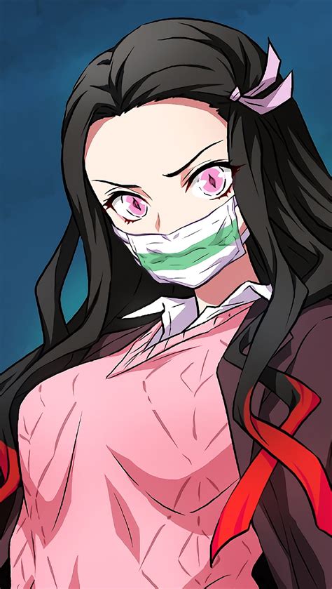 Nezuko Demon Slayer Coloring Pages