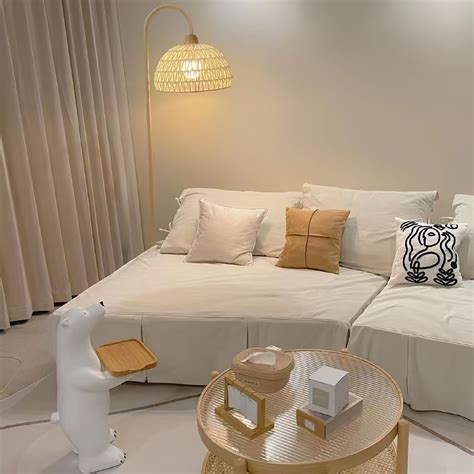 Rattan Arch Floor Lamp – Vakkerlight