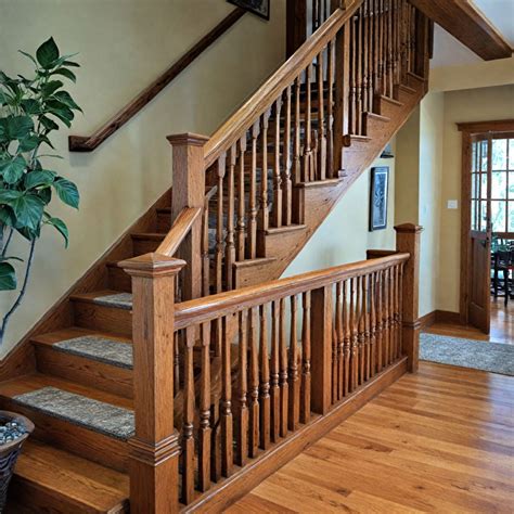 25 Wood Stair Railing Ideas (with Photos!)