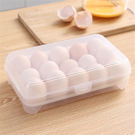 Obersheen Large Capacity Egg Holder Tray For Refrigerator, Egg Fresh ...