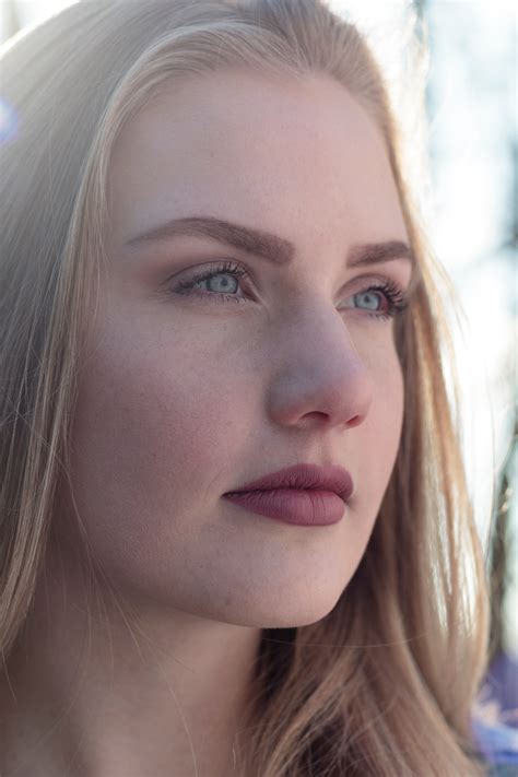Fotos gratis : cara, cabello, labio, ceja, piel, rubio, belleza, nariz ...