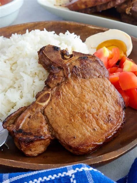 Toyomansi Pork Chops - Kawaling Pinoy