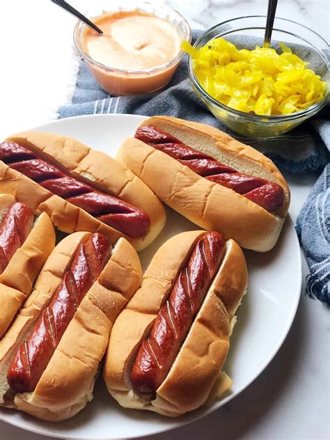 The Best Air Fryer Hot Dogs • Keeping It Simple Blog