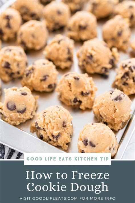 How to Freeze Cookie Dough and Bake it Later (The Best Way!) | Good Life Eats