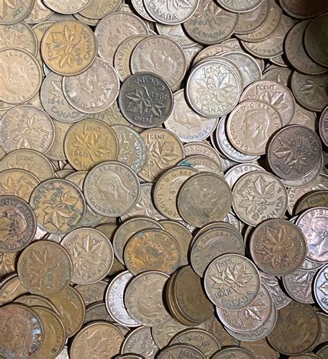 COIN ROLLS - Canadian 1 Cent Rolls (50 Coins) - Page 1 - London Coin ...