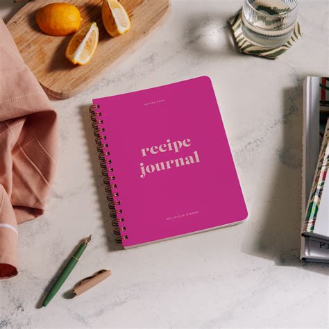 Joy | Spiral Recipe Journal | Papier