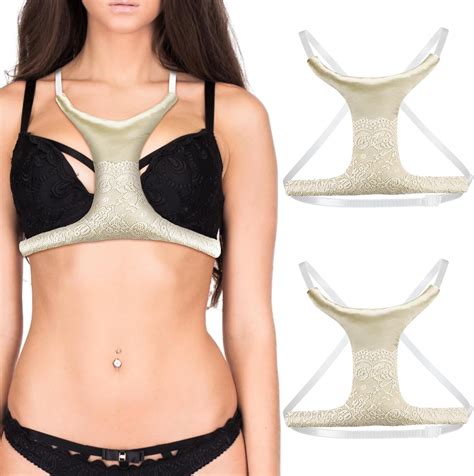 Amazon.com: Vabean 2 Pcs Breast Pillow for Sleeping Chest Wrinkles ...