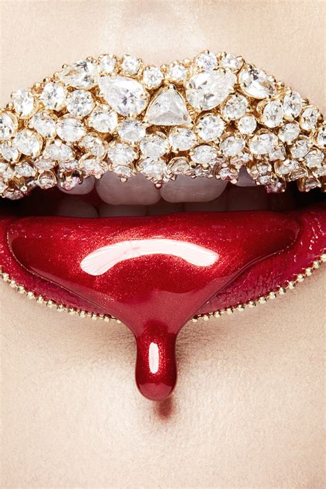 This Is the Most Expensive Lipstick Look EVER | Lip art makeup, Lip art ...