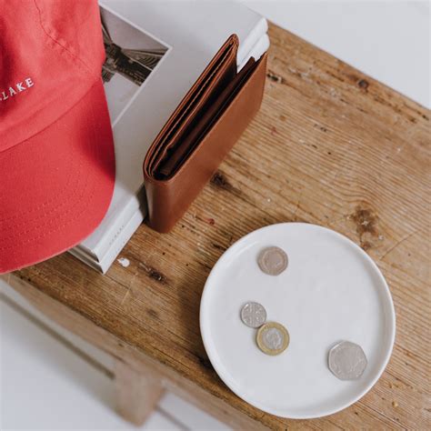 Ginny Leather Credit Card and Coin Wallet, Brown | The Leather Store