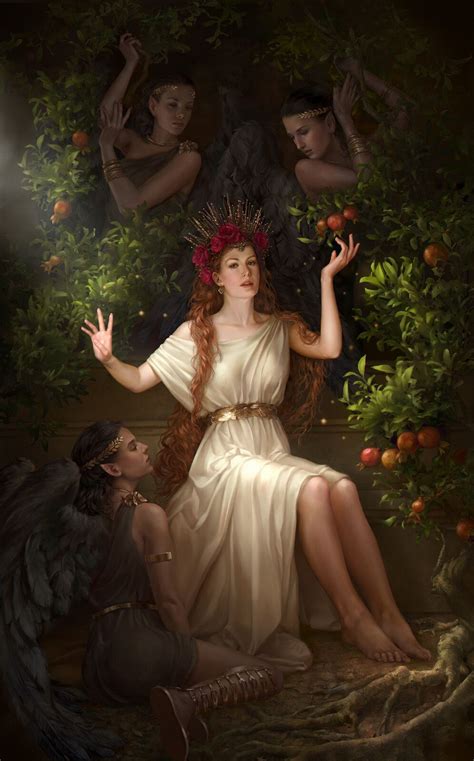Persephone, Aleksandra Medvedenko on ArtStation at https://www ...