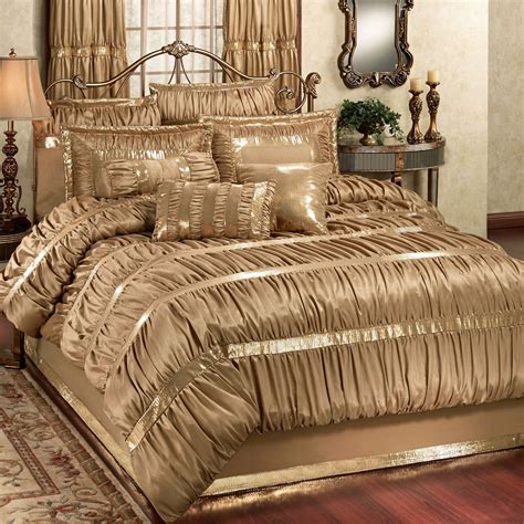 gold bedding sets