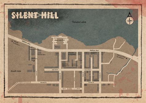 Silent Hill Map - Etsy