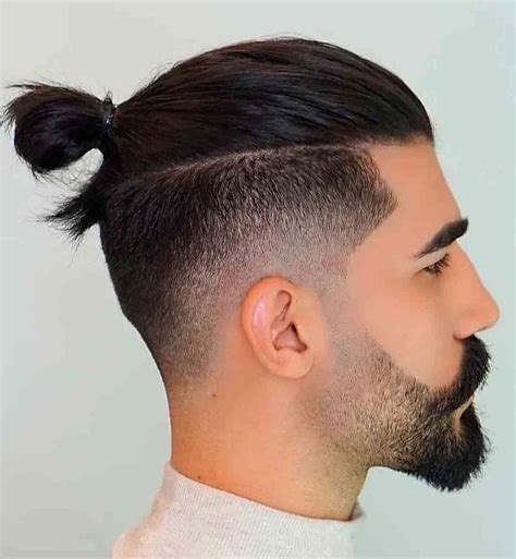 Undercut Man Bun Taper at Lonnie Allen blog