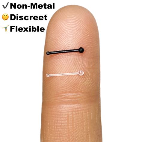 Transparent Nose Piercing