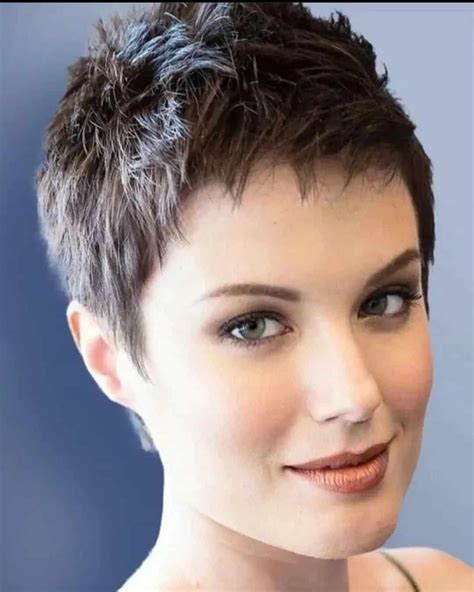 80 Best Choppy Pixie Cut For Thick Hair Styles | Cabelo super curto ...