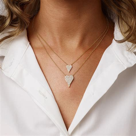 Heart Necklaces - Jennifer Miller Jewelry