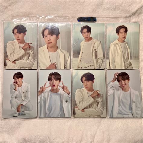 BTS hoseok jhope hobi j-hope mots tour map of the soul mini photocards mini pc partial full set ...