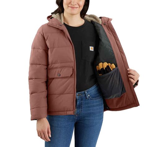 Carhartt Women's Montana Relaxed Fit Insulated Jacket - Nutmeg - XL ...