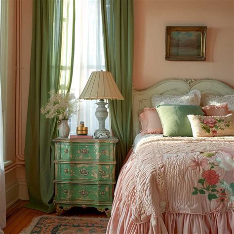 18+ Pink and Green Bedroom Ideas for a Perfect Color Match