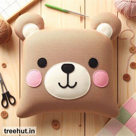 Bear Cushion Ideas, Animal Cushions