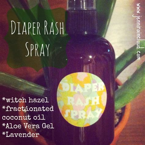 DIY Diaper Rash Spray - Jenni Raincloud | Diaper rash, Diaper rash ...