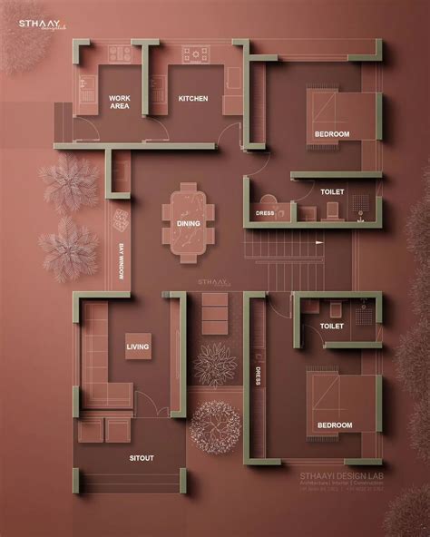 DeZone - DeZone added a new photo. in 2025 | 2bhk house plan, House ...