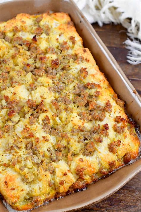 Sausage Breakfast Bake Sausage Breakfast Casserole Recipe