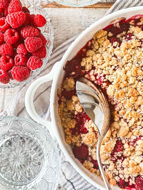 Raspberry Crisp • easy, from scratch!