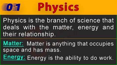 Simple Definition of Physics | Physics Definition | What is Physics?